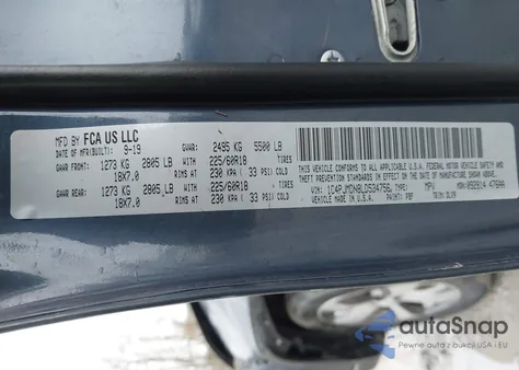 2020 Jeep Cherokee Limited 4X4 из США, поврежденный, VIN 1C4PJMDN8LD534756